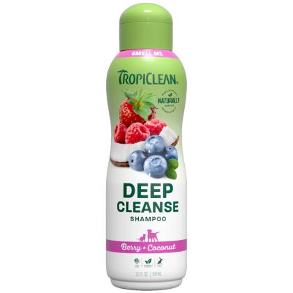 Tropiclean Berry & Coconut - Deep Cleaning Shampoo