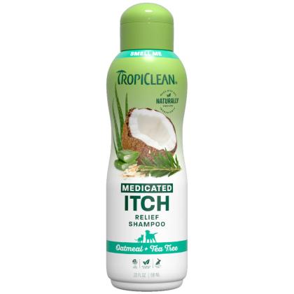 Tropiclean Oatmeal & Tea Tree - Medicated Shampoo
