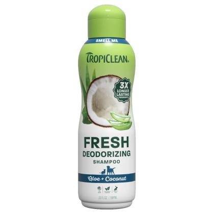Tropiclean Aloe & Coconut - Deodorizing Shampoo