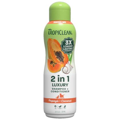 Tropiclean Papaya & Coconut - Shampoo & Conditioner