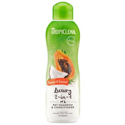 Tropiclean Papaya & Coconut - Shampoo & Conditioner