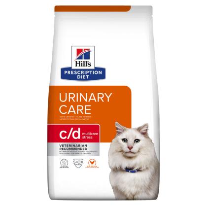 Hill's Prescription Diet c/d Urinary Stress Urinary Care για Γάτες με Κοτόπουλο