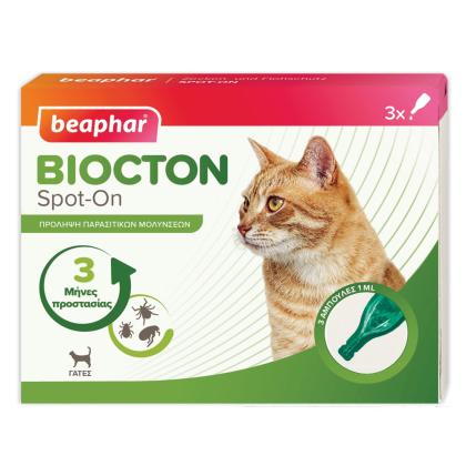 Beaphar Biocton Spot On Αμπούλες Γάτας