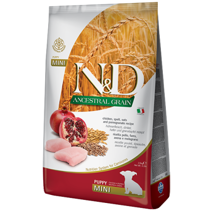 N&D Low Grain Chicken & Pomegranate Puppy Mini