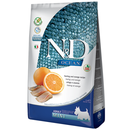 N&D Low Grain Fish & Orange Adult Mini