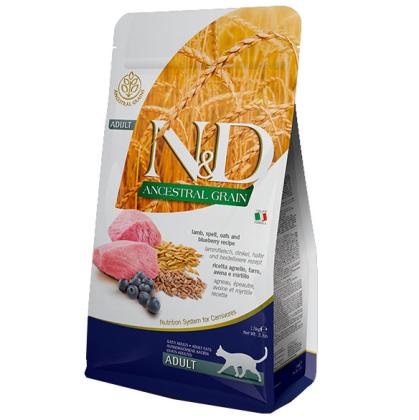 N&D Ancestral Grain Lamb & Blueberry Adult Cat
