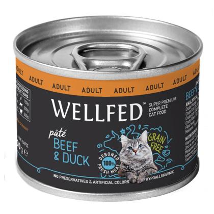 Wellfed Adult Beef & Duck With Salmon Oil (5+1 Δώρο)