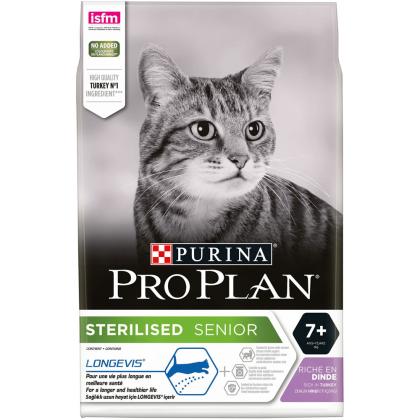 Pro Plan Sterilized 7+ Cat Γαλοπούλα