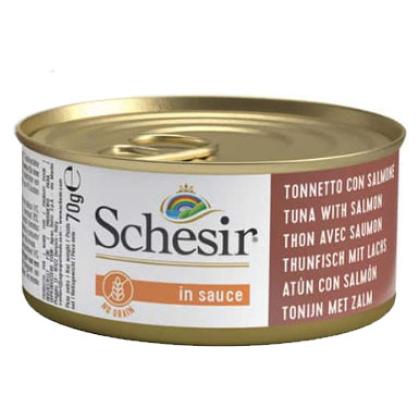 Schesir Cat Natural σε Σάλτσα Grain Free 70g