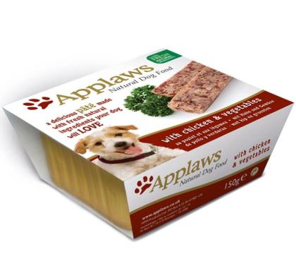Applaws Dog Pate Κοτόπουλο & Λαχανικά