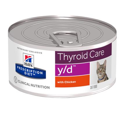 Hill's Prescription Diet y/d Thyroid Care για Γάτες με Κοτόπουλο