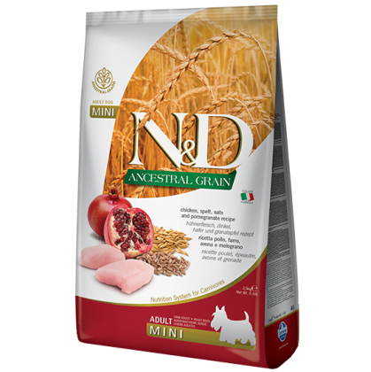 N&D Low Grain Chicken & Pomegranate Adult Mini