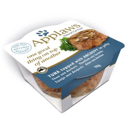 Applaws Adult Cat Layers με Topping σε Ζελέ 70g