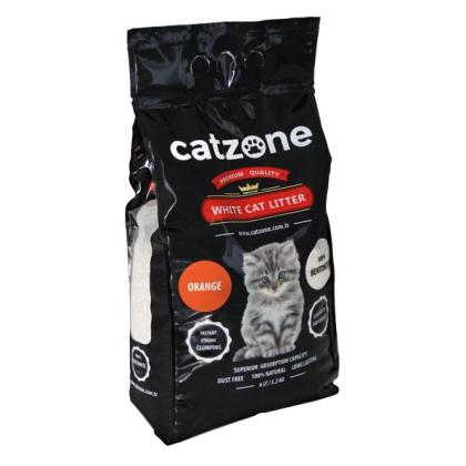 Catzone Cat Litter Clumping - Αρωματική Πορτοκάλι