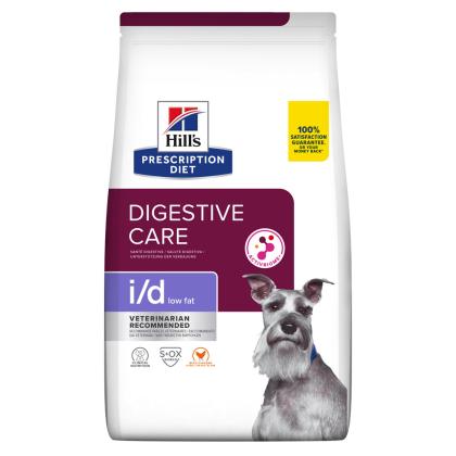 Hill's Prescription Diet i/d Low Fat Digestive Care για Σκύλους με Κοτόπουλο