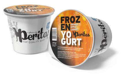 Peritas Barf Frozen Yogurt με Πορτοκάλι, Μήλο & Καρότα