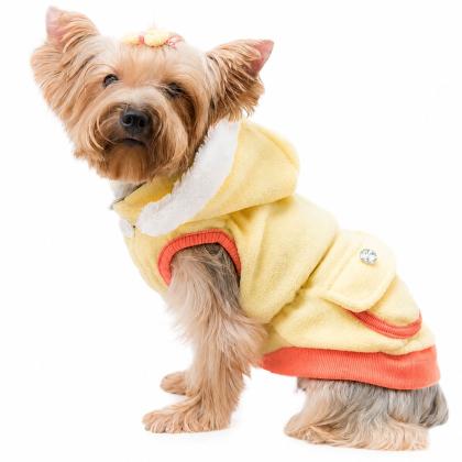 Pet Camelot Dog's Coat Κίτρινο σε 4 μεγέθη