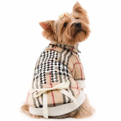 Pet Camelot Dog's Coat Burberry σε 7 μεγέθη