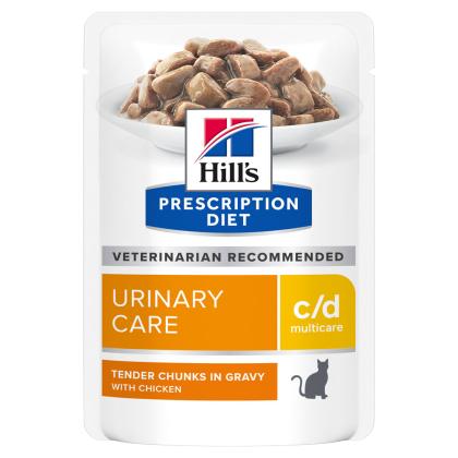 Hill's Prescription Diet c/d Multicare Urinary Care για Γάτες με Κοτόπουλο