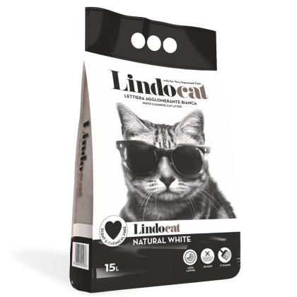 Lindocat Clumping Natural White - χωρίς Άρωμα
