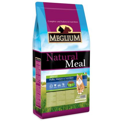 Meglium Natural Meal Adult Cat Beef - Chicken & Vegetable