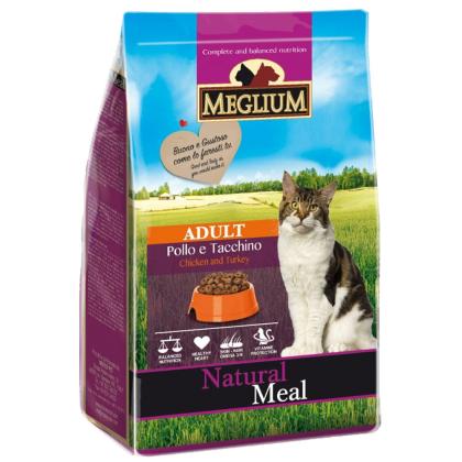 Meglium Natural Meal Adult Cat Chicken & Turkey