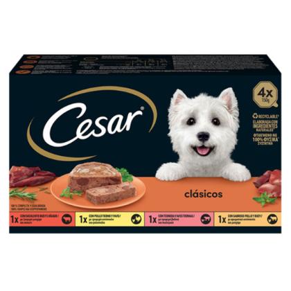 Cesar Multipack Μοσχάρι, Βοδινό, Κοτόπουλο & Αρνί