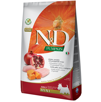 N&D Grain Free Pumpkin Chicken & Pomegranate Adult Mini