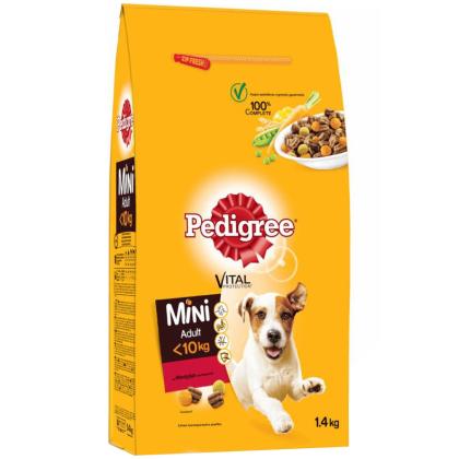 Pedigree Adult Mini Μοσχάρι & Λαχανικά