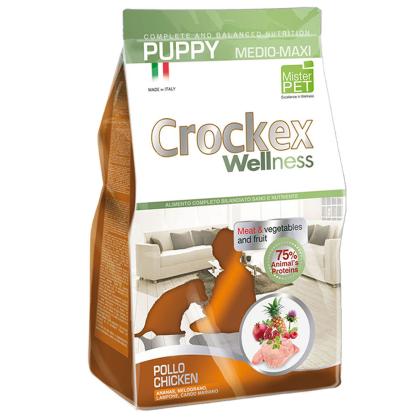 Crockex Wellness Puppy Medium & Maxi Chicken & Rice