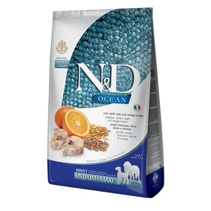 N&D Low Grain Fish & Orange Adult Medium & Maxi