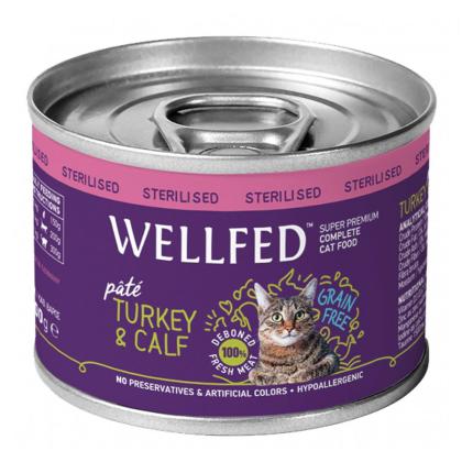 Wellfed Sterilised Turkey & Calf