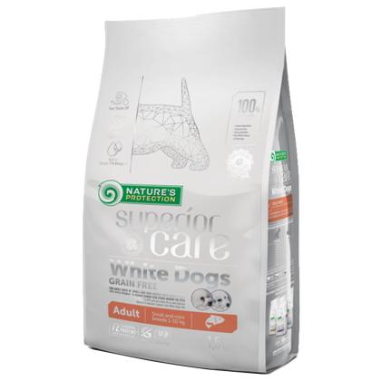 Nature's Protection White Dogs Grain Free Adult Small & Mini Salmon