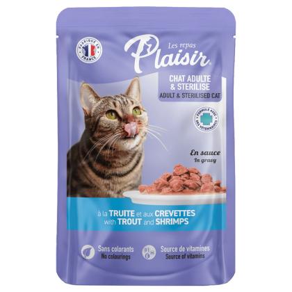 Plaisir Adult & Sterilised Gravy 100g