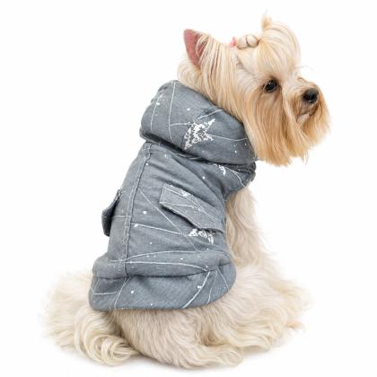 Pet Camelot Dog's Coat Μπλε - Άσπρο σε 4 μεγέθη