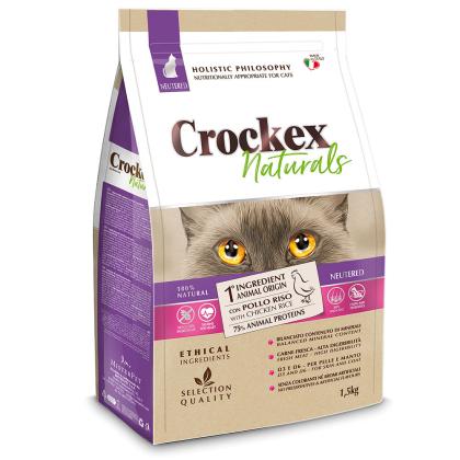 Crockex Naturals Neutered Cat Chicken & Rice