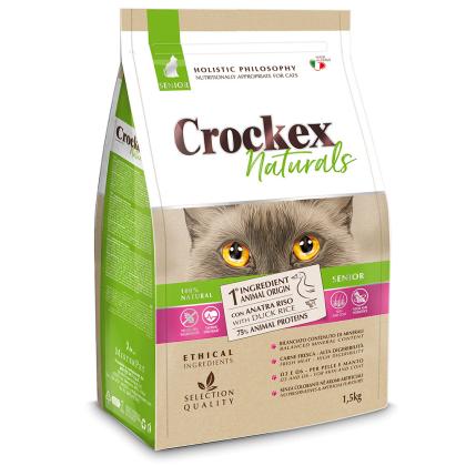 Crockex Naturals Senior Cat Duck & Rice