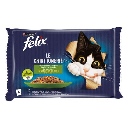 Purina Felix σε Ζελέ Multipack 4x85g