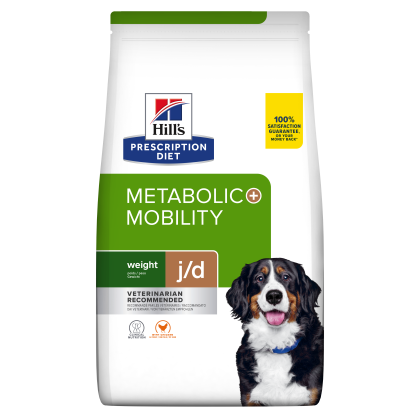 Hill's Prescription Diet Metabolic + Mobility Weight + Joint Care για Σκύλους με Κοτόπουλο