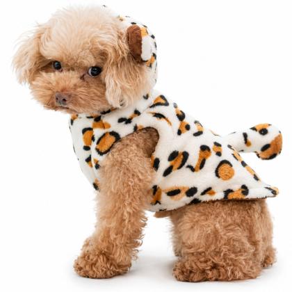 Pet Camelot Dog's Coat Λεοπάρ σε 6 μεγέθη